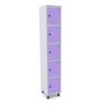 Armário Guarda Volume Locker Roupeiro 5 Portas Aço GRP 501/5  - 2