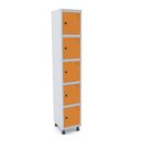 Ver imagem 2 de Armário Guarda Volume Locker Roupeiro 5 Portas Aço GRP 501/5 