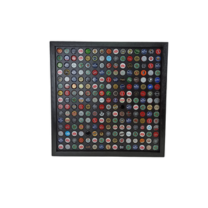 Quadro Decorativo de Porta Tampinhas Linha Black 225 Tampinhas
