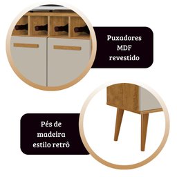 Torre Nuvola Cor:ipe Off White - Armário para Cozinha - Mizza Decor - 5