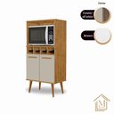 Ver imagem 6 de Torre Nuvola Cor:ipe Off White - Armário para Cozinha - Mizza Decor
