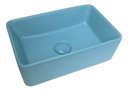 Ver imagem 3 de Cuba de Apoio Evier Verde Aqua 36x23x12 Banheiro Pequeno