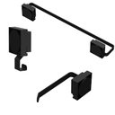 Ver imagem 4 de Kit Porta Toalha de Banho Papeleira Cabide Ventosa F.max