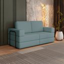 Ver imagem 1 de Sofá Cama À Vácuo 2 Lugares Linha Modular Flip Magic