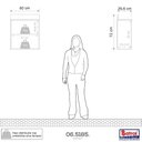 Ver imagem 3 de Armário Aéreo Confort Cinamomo com Off White Batrol Cinamomo com Off White