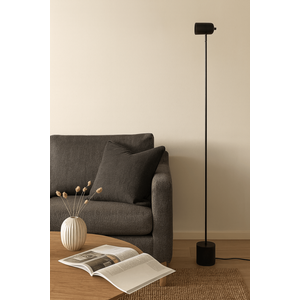 Luminária de Piso Abajur Chão Anne Preto