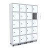 Armário Guarda Volume Locker Roupeiro 20 Portas Aço GRP 504/20  - 2