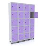 Armário Guarda Volume Locker Roupeiro 20 Portas Aço GRP 504/20  - 2
