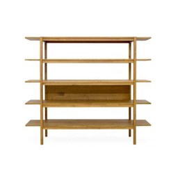 Estante Madeira Maciça Brut 180cm - Iaza Moveis - 1