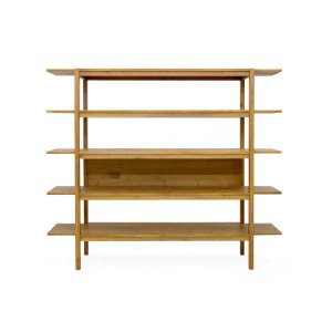 Estante Madeira Maciça Brut 180cm - Iaza Moveis