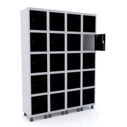 Armário Guarda Volume Locker Roupeiro 20 Portas Aço GRP 504/20  - 2