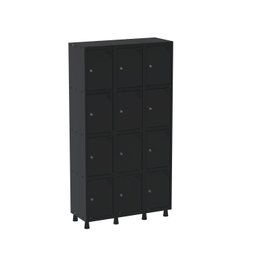 Armário Guarda Volume Locker Roupeiro 12 Portas Aço GRP 503/12  - 3