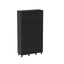 Ver imagem 3 de Armário Guarda Volume Locker Roupeiro 12 Portas Aço GRP 503/12