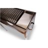 Churrasqueira Inox com Grelha Argentina Mais Chapa - C/pé Ldo - 2