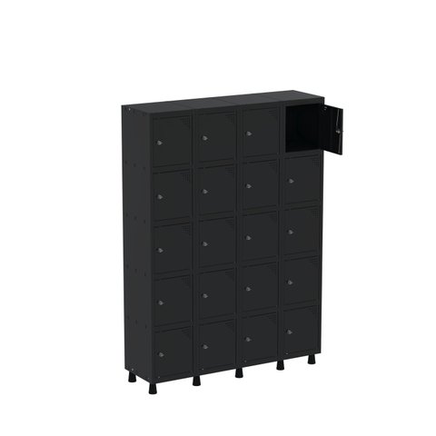 Armário Guarda Volume Locker Roupeiro 20 Portas Aço GRP 504/20 