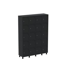 Armário Guarda Volume Locker Roupeiro 20 Portas Aço GRP 504/20  - 3