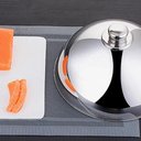Ver imagem 5 de Cloche Aço Inox Tampa para Alimentos Cobertura Grande 32cm