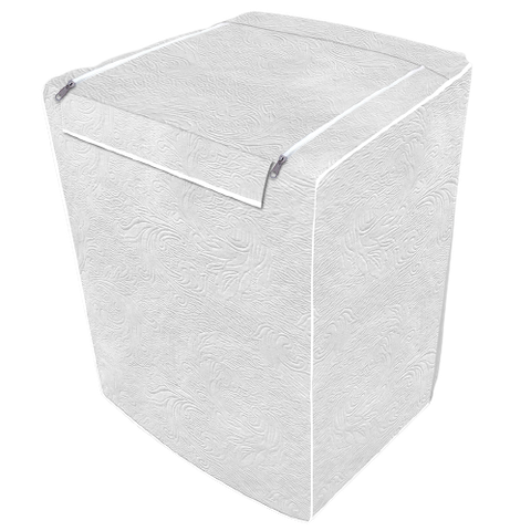 Capa Máquina de Lavar Abertura Superior com Zíper Tamanho G:branco