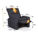 Ver imagem 3 de Poltrona do Papai Reclinável Copenhagen Corino