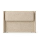 Ver imagem 7 de Cabeceira de Cama King Size Pier 2,23m Estofada com Painel Acolchoado Off White