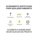 Ver imagem 5 de Rodapé 3cm Liso Poliestireno 16mm Metro Linear Barra 240cm Flat Branco Graddus
