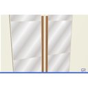 Ver imagem 7 de Guarda Roupa Casal 6PTS c/Esp Pés CB01T580 Off Kappesberg