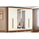 Ver imagem 1 de Guarda Roupa Casal 6PTS c/Esp Pés CB01T580 Off Kappesberg