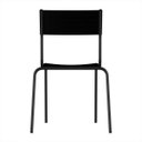 Ver imagem 2 de Cadeira Coletiva Fixa Empilhável Auditório Hotel Igreja Pés em Aço Tutti