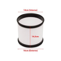 Filtro Polipropileno Permanente H103 Electrolux com Borda - 3