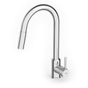 Ver imagem 2 de Monocomando para Cozinha de Mesa Bica Extraível U" com 2 Funções Prática Cromado Celite Cód. B5000f5
