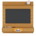 Ver imagem 1 de Painel para TV Bali 60" 160cm MDP com LED Amadeirado Colibri Móveis