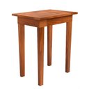 Ver imagem 1 de Mesinha de Apoio Lateral Retangular Madeira Rústica Raiz