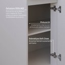 Ver mais imagens de Balcão Canto Reto Planejado 1 Porta sem Tampo Marselha CabeCasa MadeiraOriginals Branco