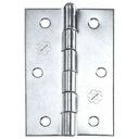 Ver imagem 1 de Dobradiça 850 até 35kg - 3,5"" Aço Zincado com 3 Pçs - 91412 - Silvana Dobradiça 850 até 35kg - 3,5"