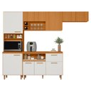 Ver imagem 1 de Cozinha Compacta com Balcão Sicília 10 Portas e 1 Gaveta