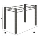 Ver imagem 4 de Sala de Jantar Mesa Retangular Tampo de Granito 6 Cadeiras Parati Uai Móveis