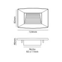Ver imagem 2 de Balizador STEP V LED 2W 3000K PRETO IP65