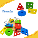 Ver imagem 5 de Brinquedos Educativos Prancha Seleção Formas Geométricas