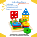 Ver imagem 2 de Brinquedos Educativos Prancha Seleção Formas Geométricas