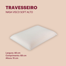 Travesseiro Nasa Alto Viscoelástico Orthocrin Visco Soft 48x68x15 Espuma Certificada - 5