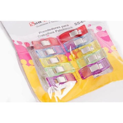 Prendedor Tecido Patchwork C/10 Ss-002 Sun Special