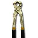 Ver imagem 3 de Alicate Corte Frontal 10" Torques Aço Carbono Niquelado Turquesa Armador Azulejista Piso Arame 250mm