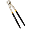 Alicate Corte Frontal 10" Torques Aço Carbono Niquelado Turquesa Armador Azulejista Piso Arame 250mm - 2