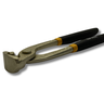 Alicate Corte Frontal 10" Torques Aço Carbono Niquelado Turquesa Armador Azulejista Piso Arame 250mm - 4