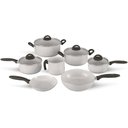 Ver imagem 1 de Jogo Panelas Kit 7 Peças Ceramic Life Suprema Vanilla Brinox