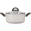 Ver imagem 2 de Jogo Panelas Kit 7 Peças Ceramic Life Suprema Vanilla Brinox