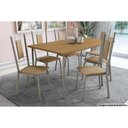 Ver imagem 3 de Conjunto 4 Pés Mesa Sena Cromada de Metal M057cr Kappesberg Crome