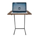 Ver imagem 4 de Mesa de Apoio Lateral Sofa Alice Base Ferro Preto Estilo Industrial Lorena Móveis