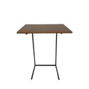 Ver imagem 5 de Mesa de Apoio Lateral Sofa Alice Base Ferro Preto Estilo Industrial Lorena Móveis