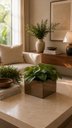 Ver imagem 4 de Vaso Espelhado Bronze Decoração Mesa